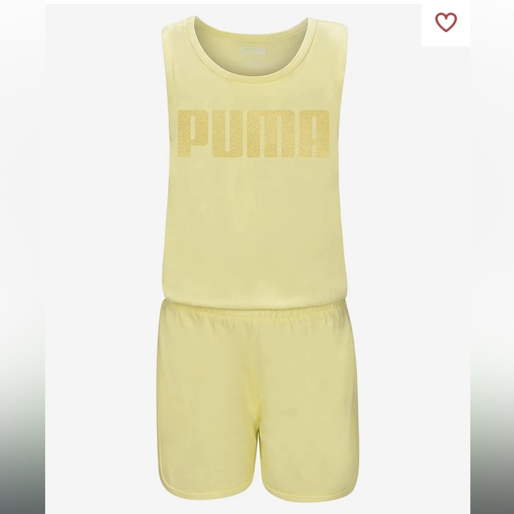 PUMA Girls XL (16) Logo Romper